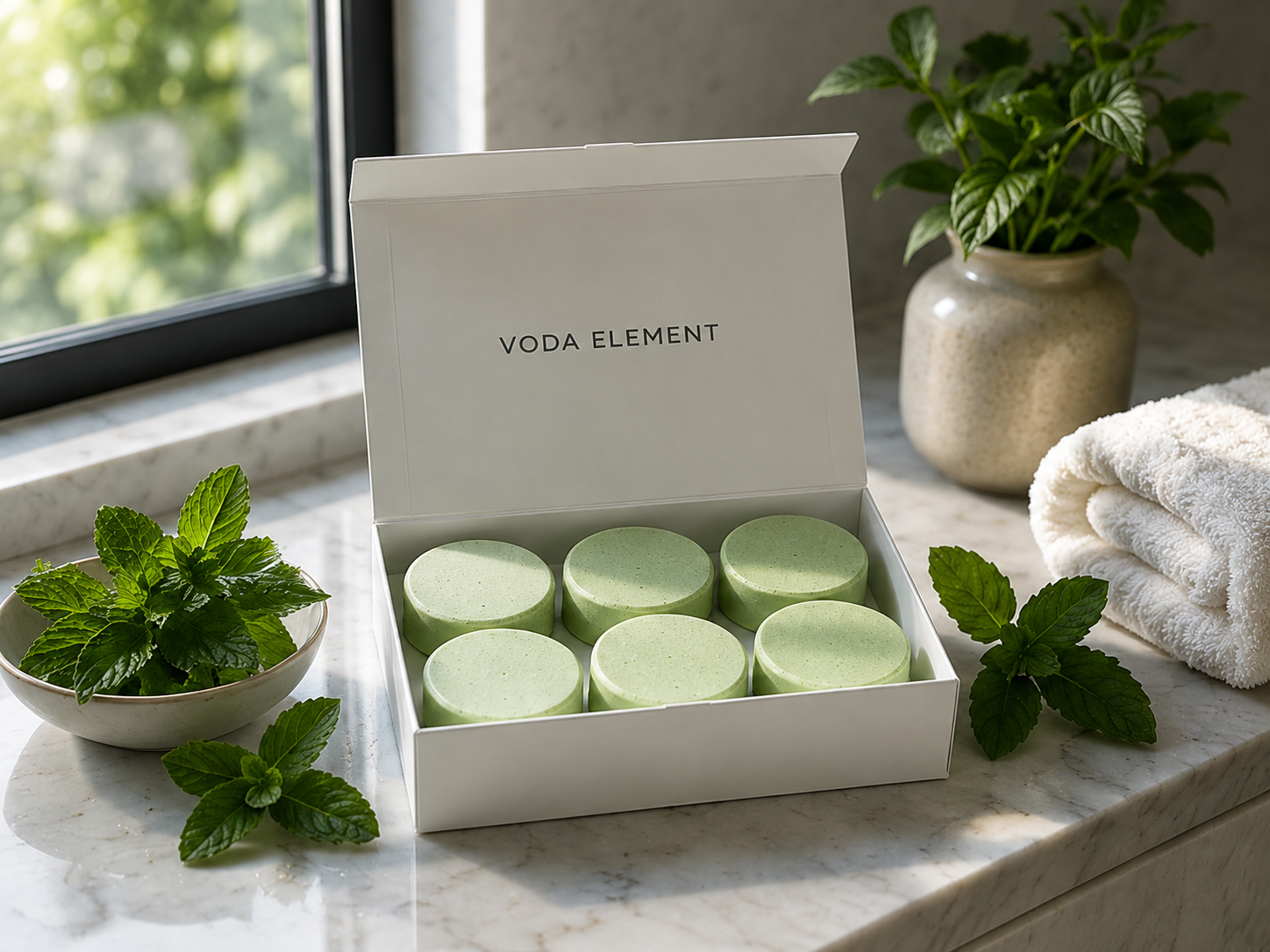 Focus Ritual Shower Steamers | Mint