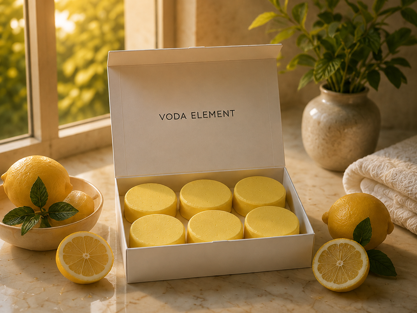 Reset Ritual Shower Steamers | Lemon