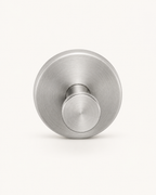 Minimal Vacuum Wall Hook | Brushed Stainless Steel