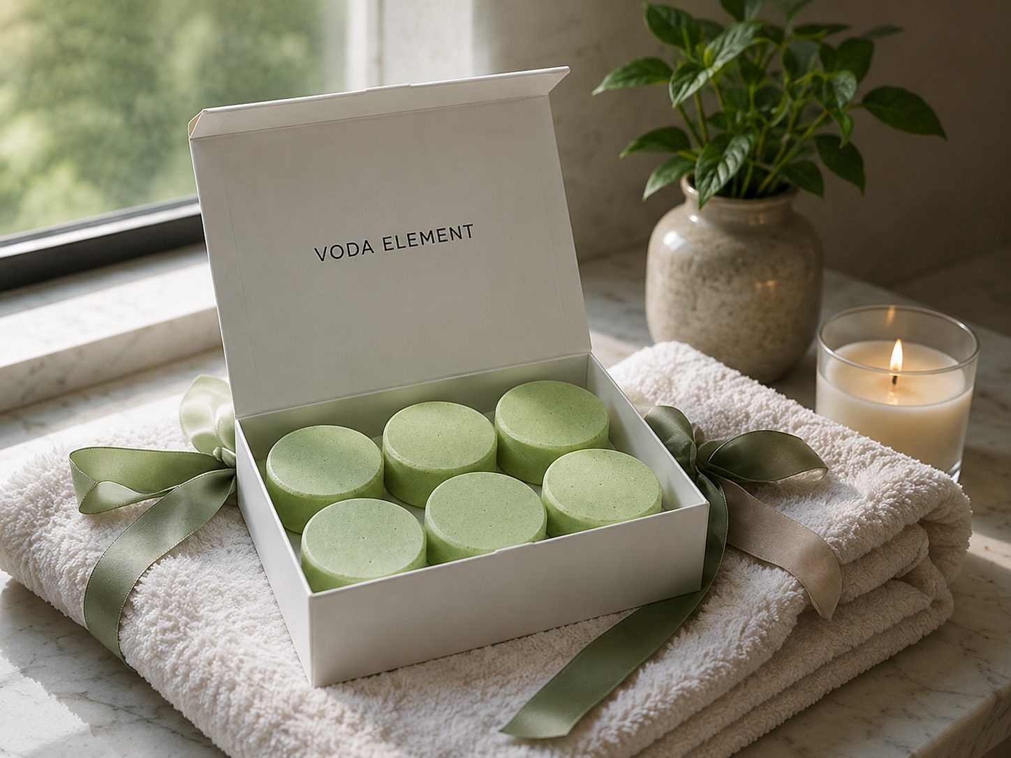Focus Ritual Shower Steamers | Mint