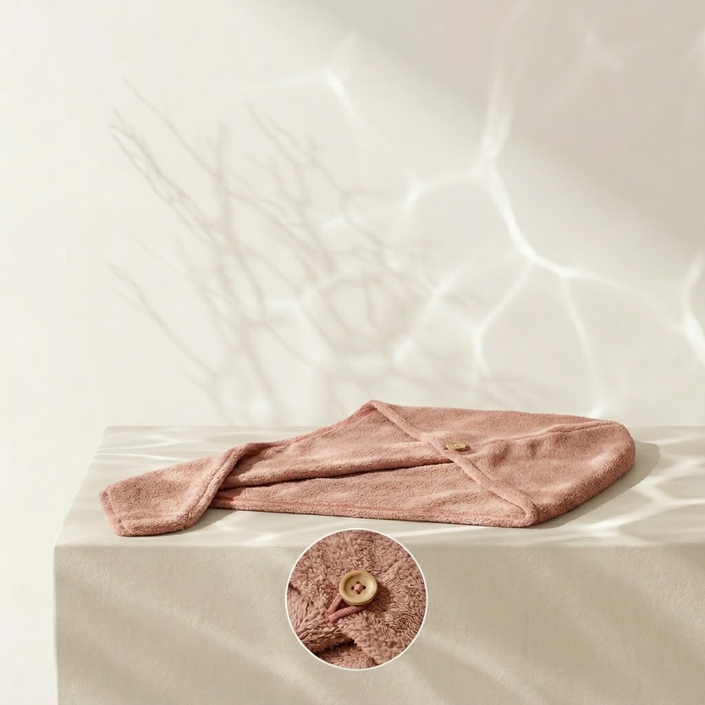 VodaElement™ Hydro-Plush Microfiber Spa Hair Turban