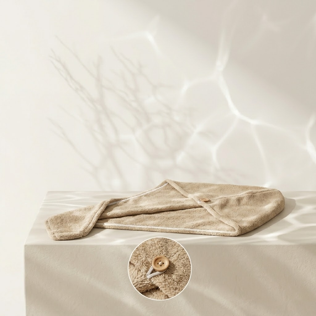 VodaElement™ Hydro-Plush Microfiber Spa Hair Turban