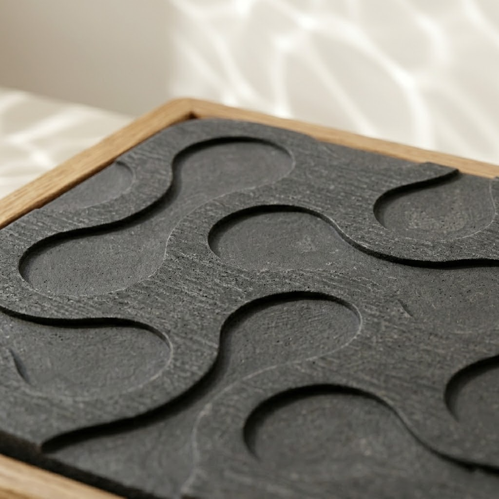 VodaElement™ Organic Diatomaceous Earth Vanity Sink Caddy