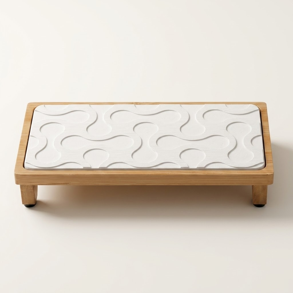 VodaElement™ Organic Diatomaceous Earth Vanity Sink Caddy